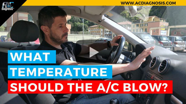 How Cold Should Car Air Conditioner Blow