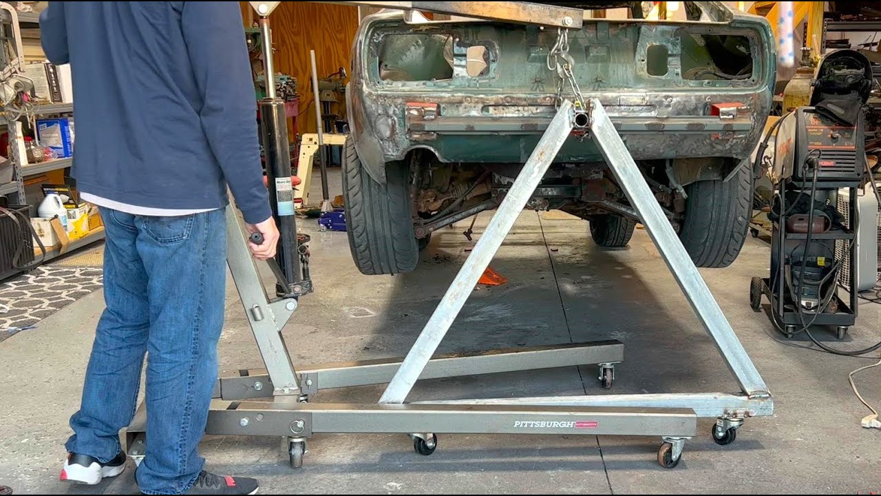 How to Build a Rotisserie for a Car